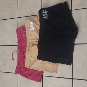 GAP Women's Athletic Shorts - Red, Tan, Black